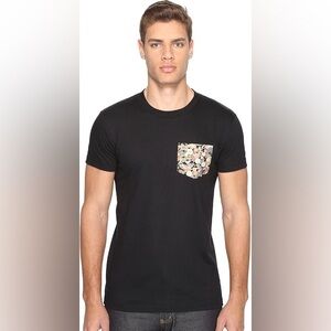 Naked & Famous Floral Pocket Short Sleeve T-Shirt
